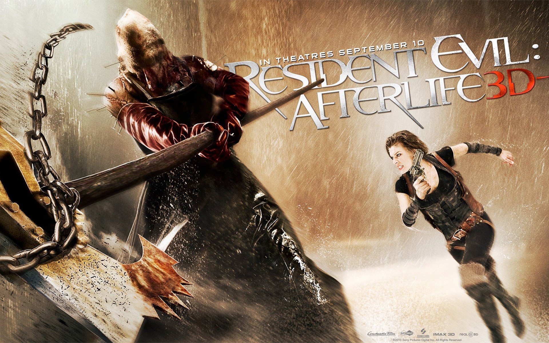 Wallpaper Resident Evil - Resident Evil Pelicula 4 - HD Wallpaper 