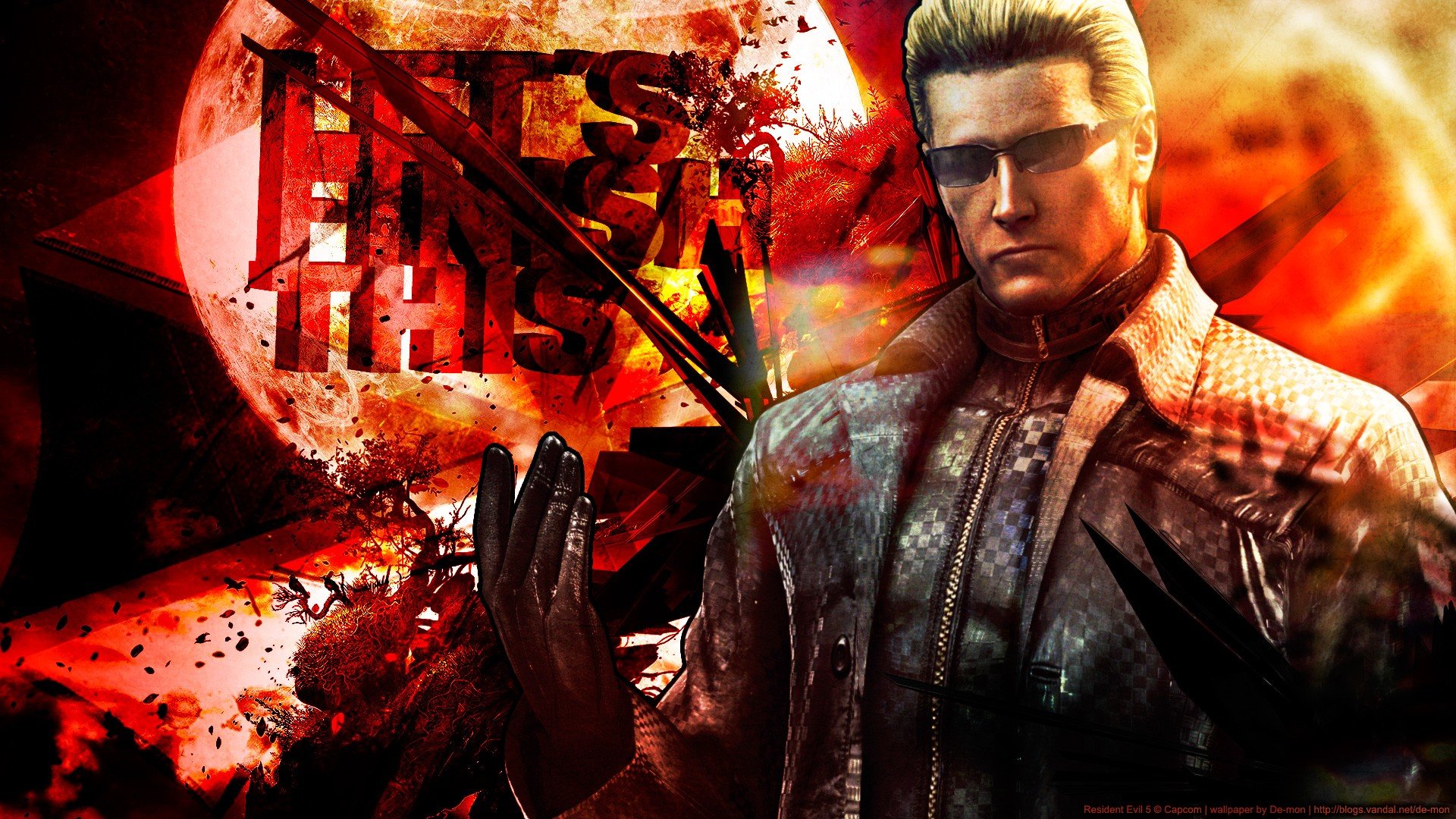 High Resolution Resident Evil Full Hd Wallpaper Id - Albert Wesker - HD Wallpaper 
