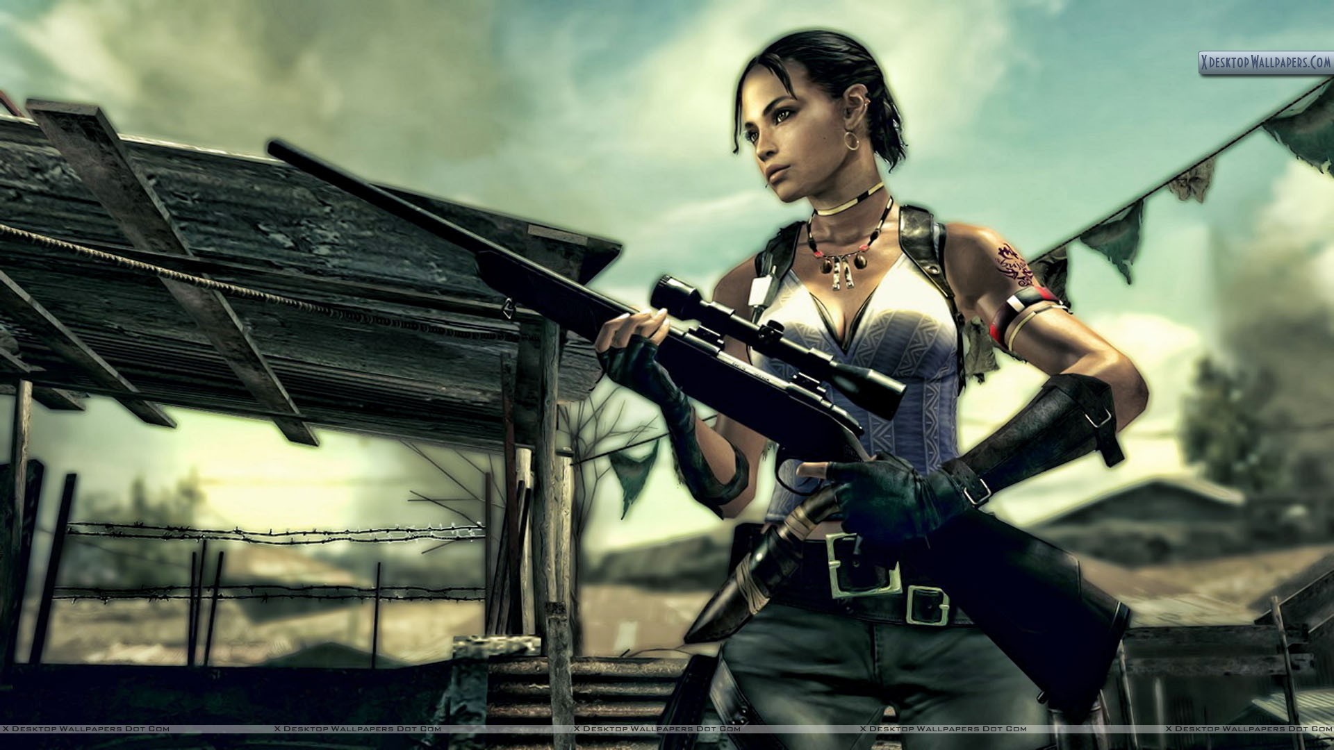 Sheva Alomar Resident Evil 5 - HD Wallpaper 