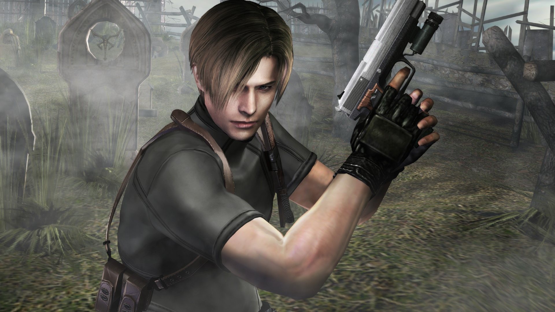 Leon Resident Evil 4 - HD Wallpaper 