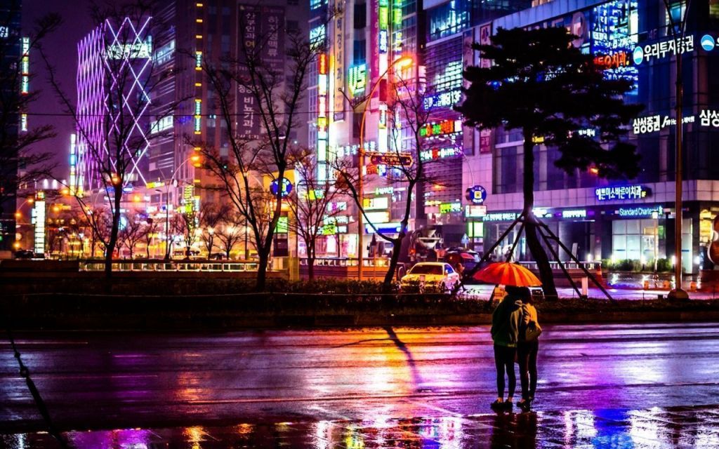 Busan South Korea Night - 1024x640 Wallpaper - teahub.io
