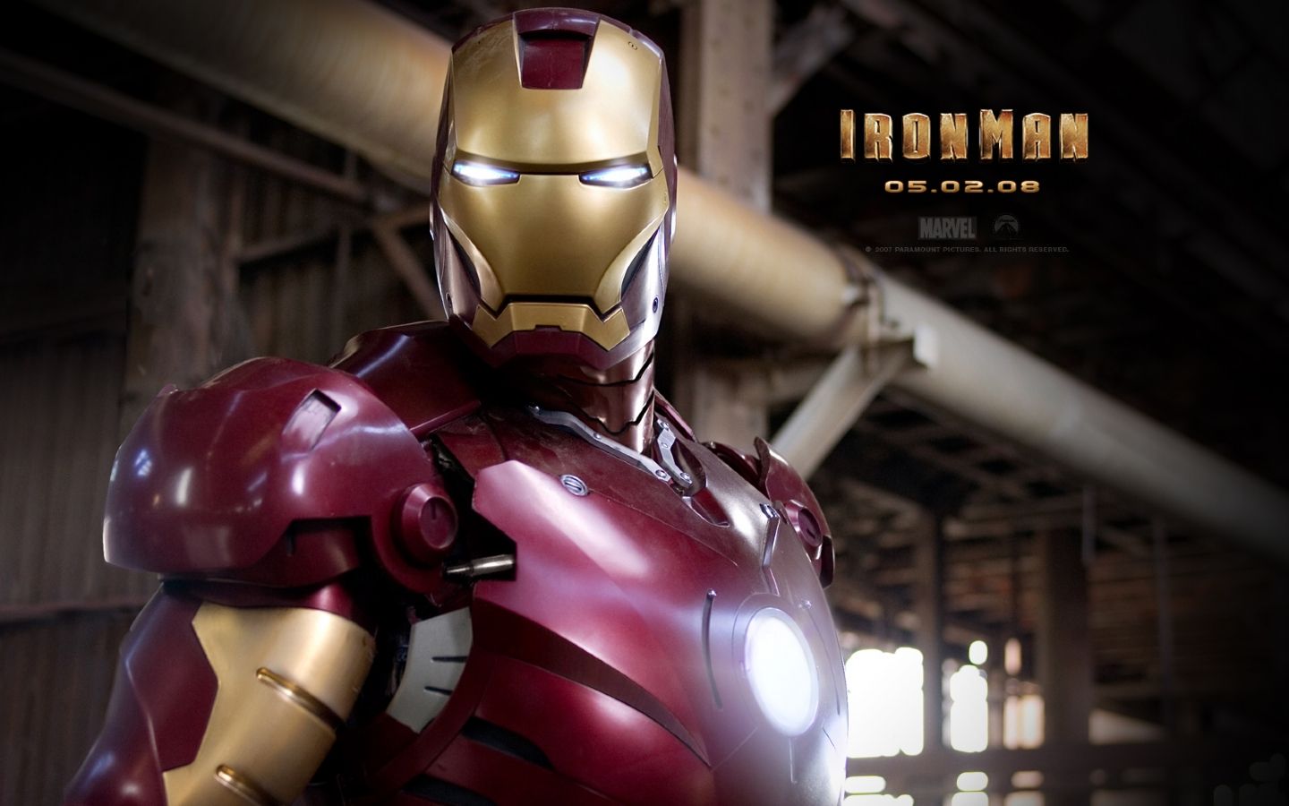 Iron Man 2008 Suit - HD Wallpaper 