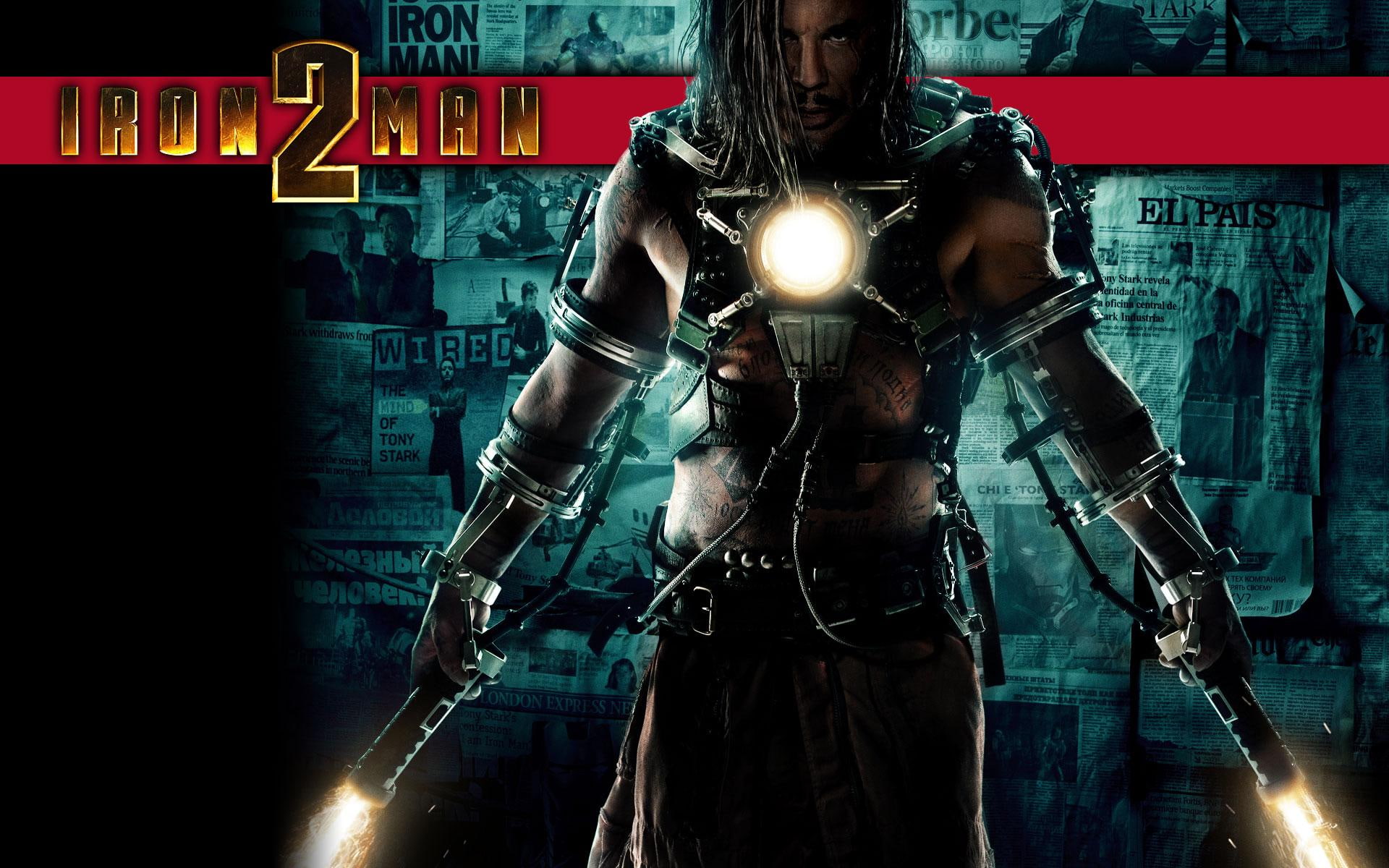 Iron Man 2 Whiplash Poster - HD Wallpaper 