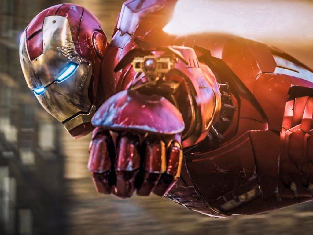 Iron Man Open Helmet - HD Wallpaper 