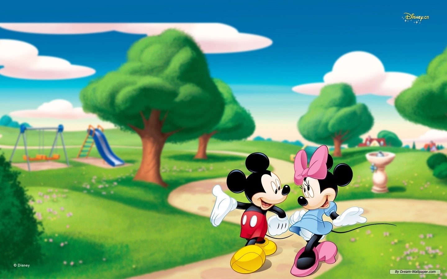 Mickey Mouse Background Drawing - 1440x900 Wallpaper 