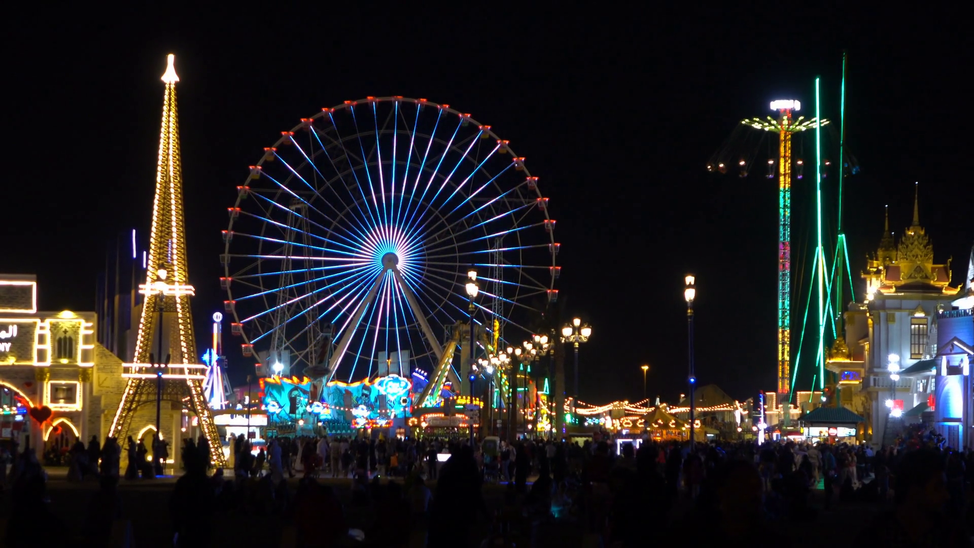 Ferris Wheel - HD Wallpaper 