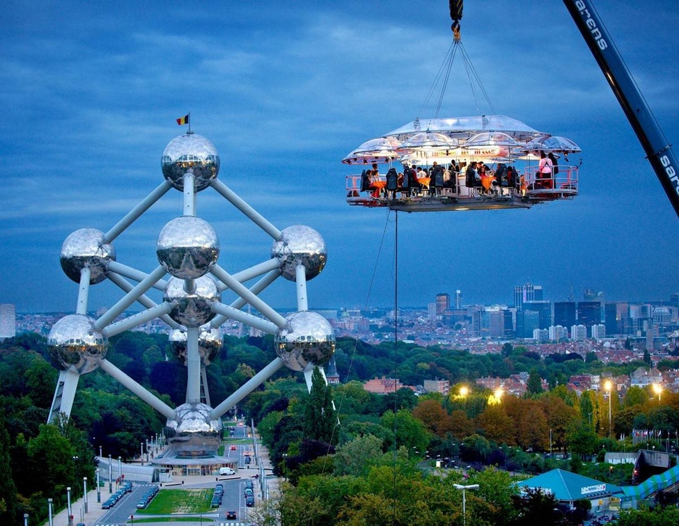 Dinner In The Sky - HD Wallpaper 