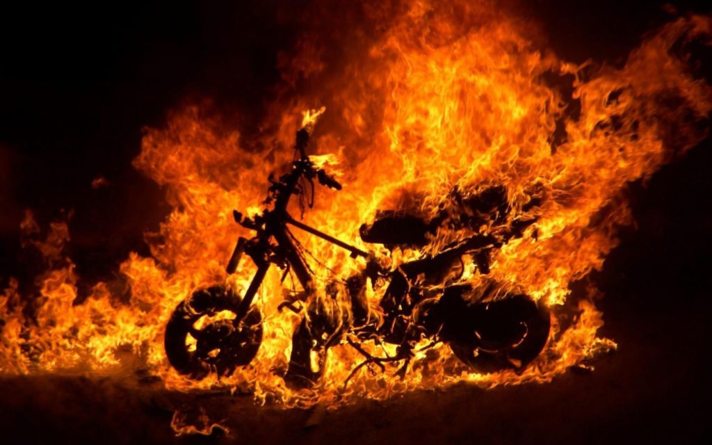 Ghost Rider Bike Pics Wallpaper - HD Wallpaper 
