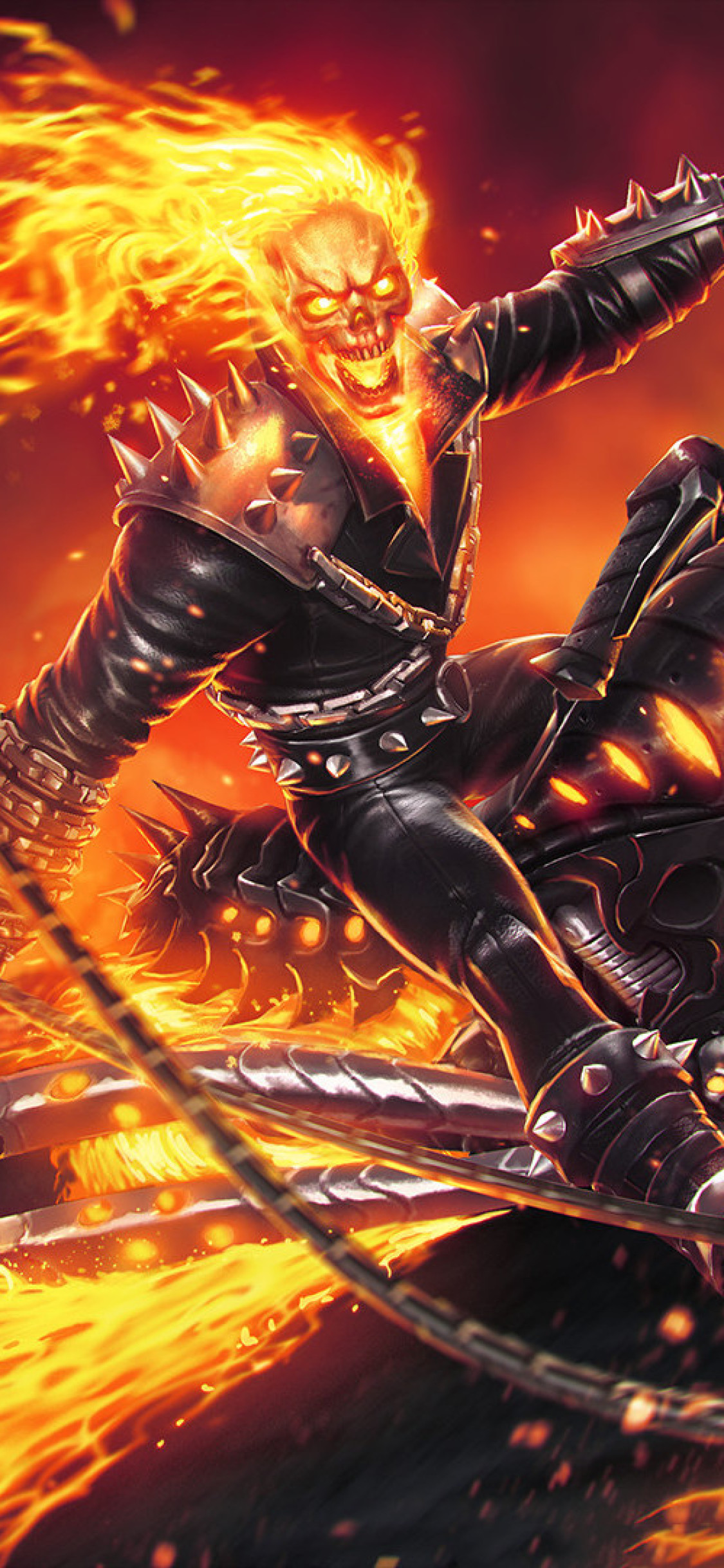 Marvel Contest Of Champions Ghost Rider - HD Wallpaper 