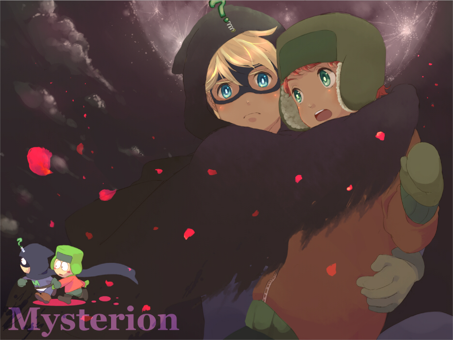 South Park Mysterion Anime - HD Wallpaper 