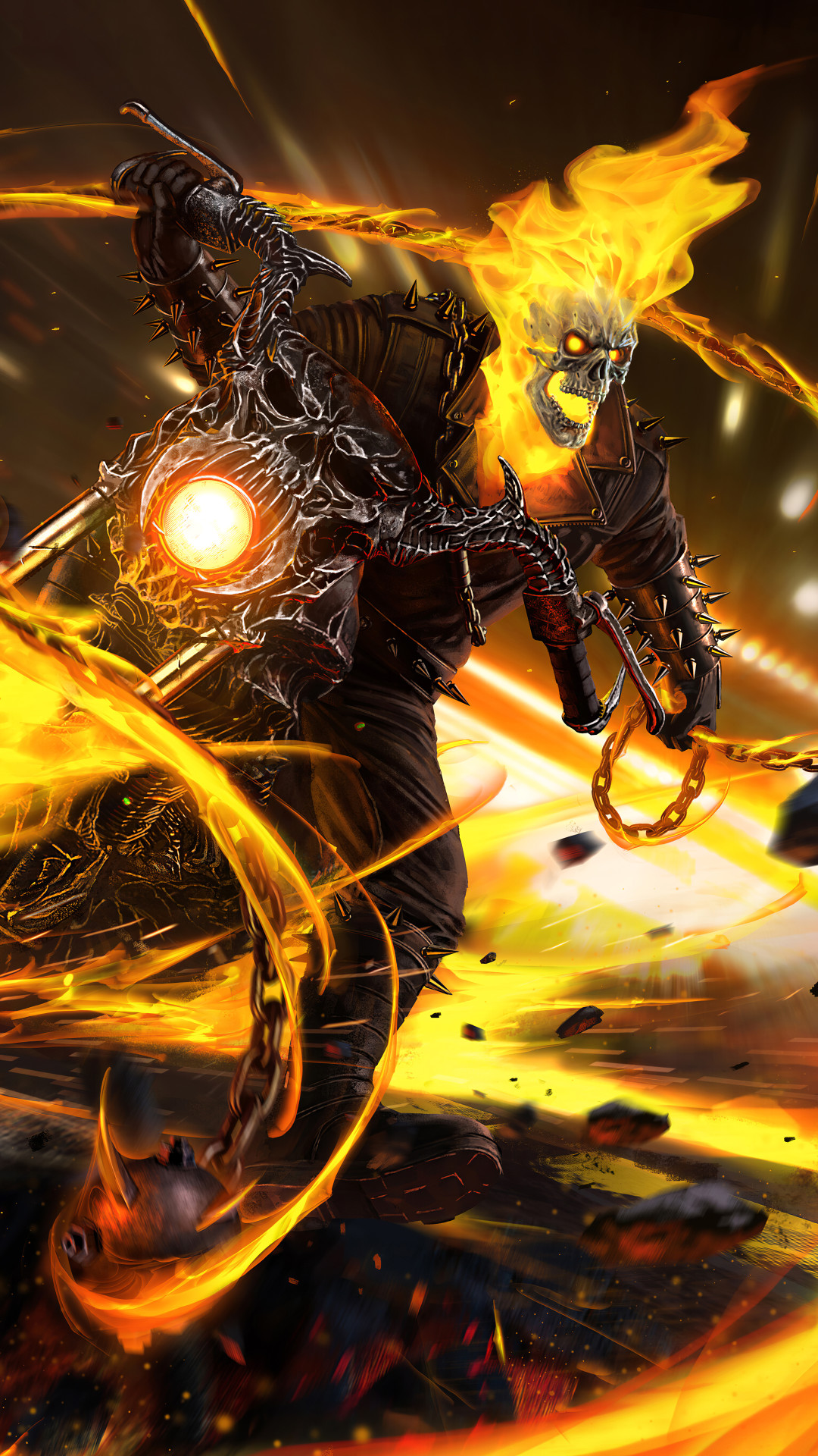 Ghost Rider Wallpaper 4k - HD Wallpaper 