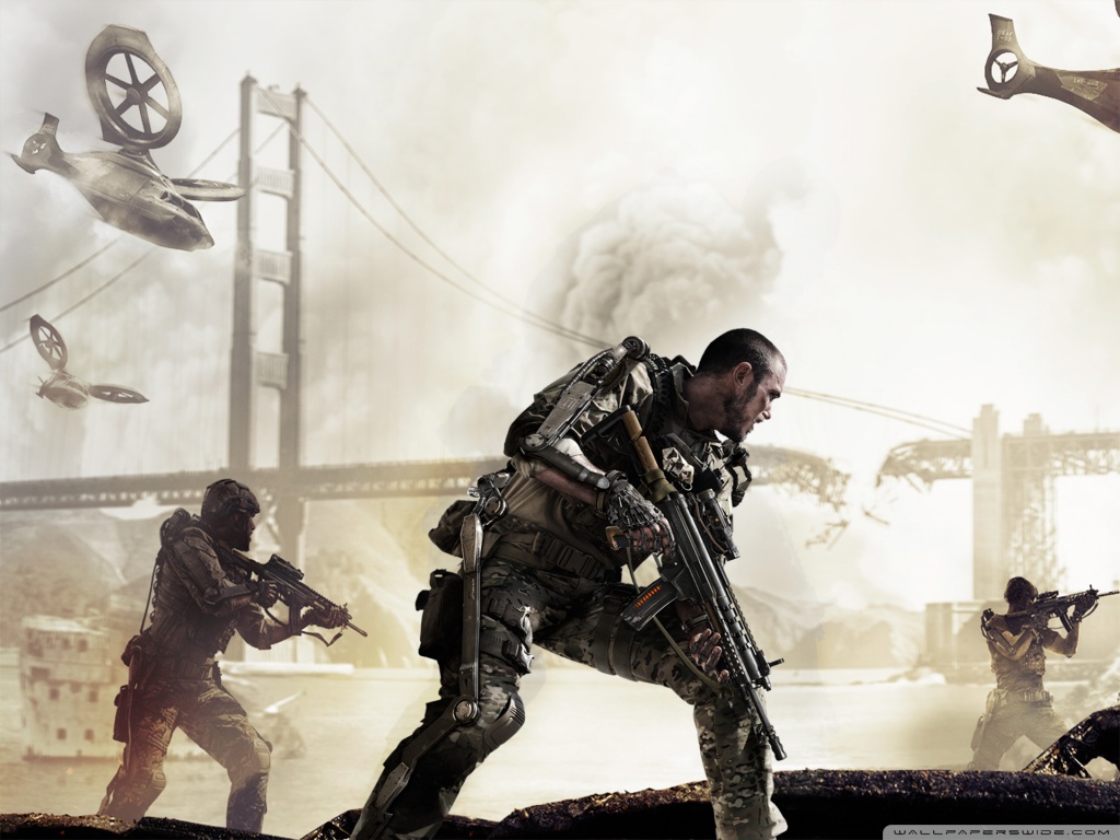 Cod Advanced Warfare Hd - HD Wallpaper 