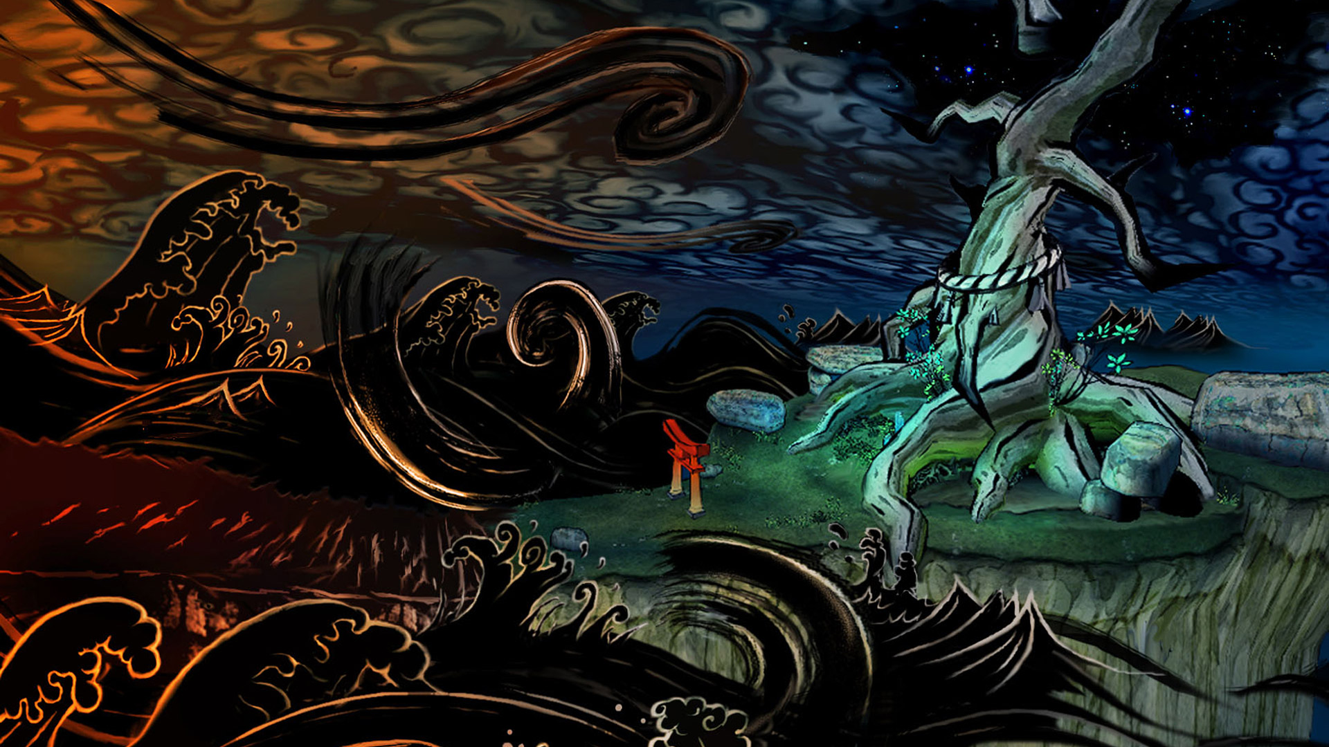 Free Okami Wallpaper In - HD Wallpaper 