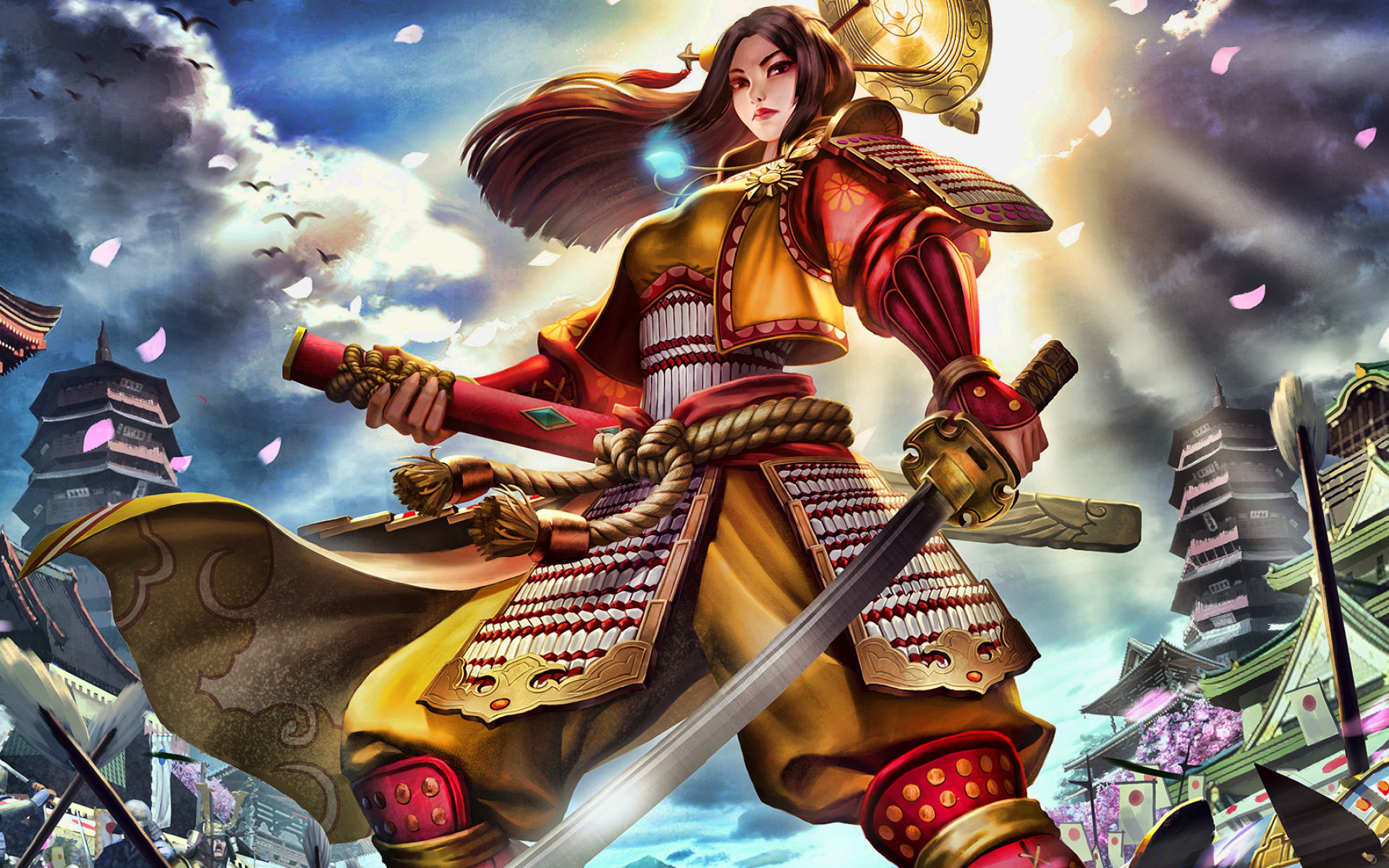 Amaterasu, Smite God, 2019 Games, Smite, Moba, Smite - Amaterasu Smite - HD Wallpaper 