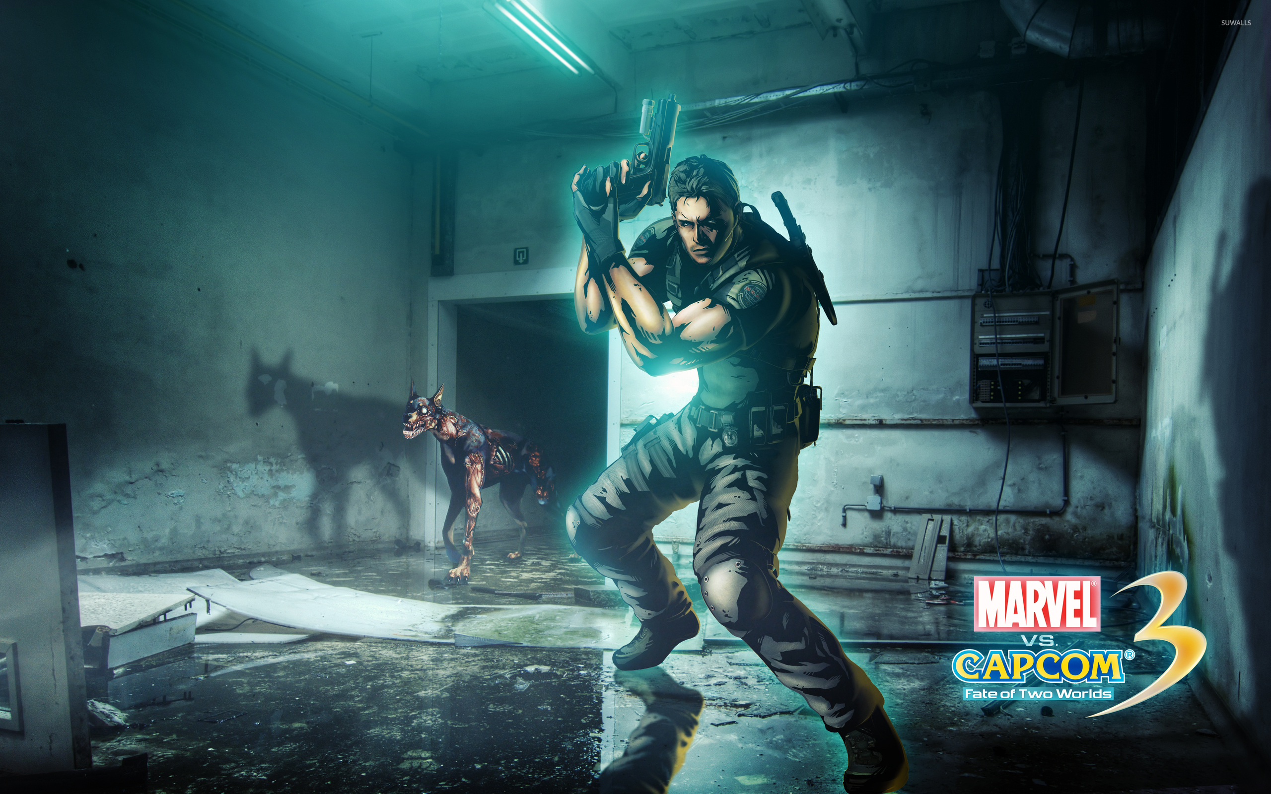 Marvel Vs Capcom 3 Wesker Background - HD Wallpaper 