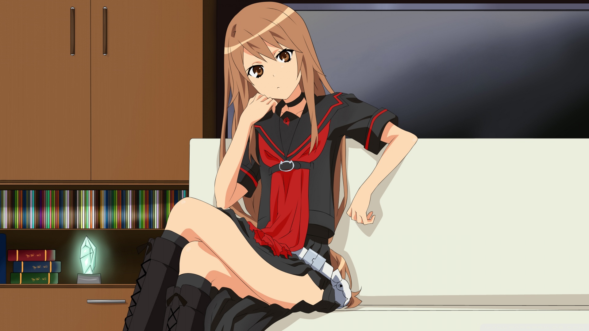 Okami San Manga I Wallpaper - Ookami San To Shichinin No Nakama Tachi L - HD Wallpaper 