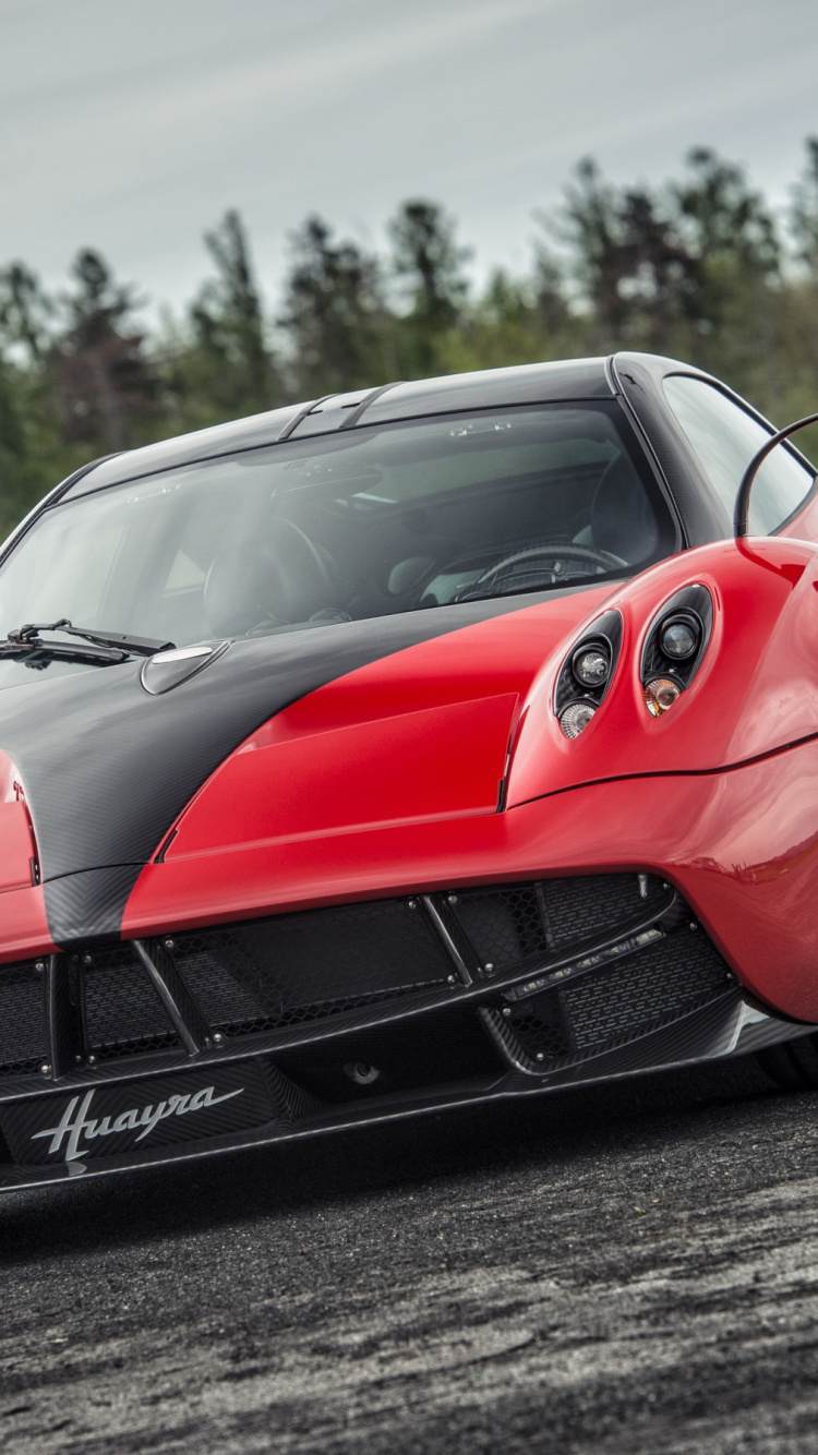 Sports Car, Red, Pagani Huayra, 2019, Wallpaper - Pagani Huayra - HD Wallpaper 