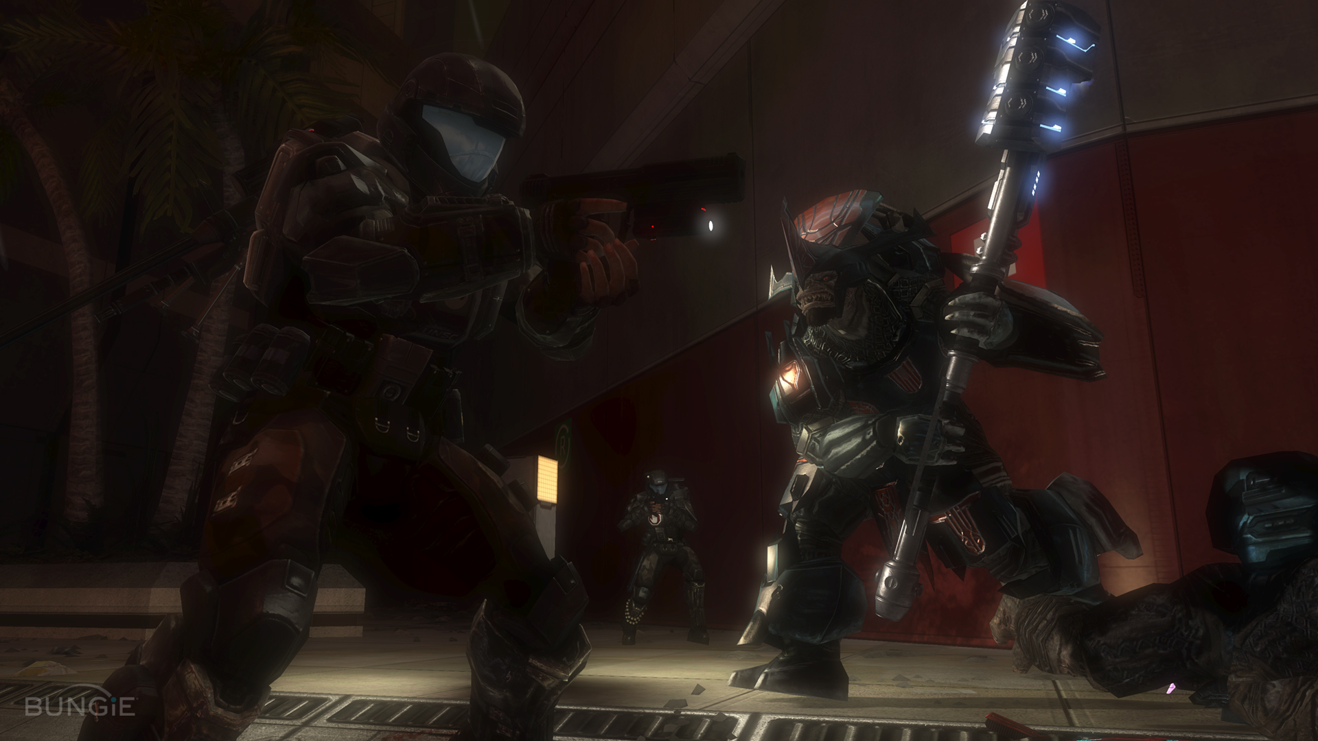 Halo 3 Odst Brute - Halo 3 Odst Brutes - HD Wallpaper 