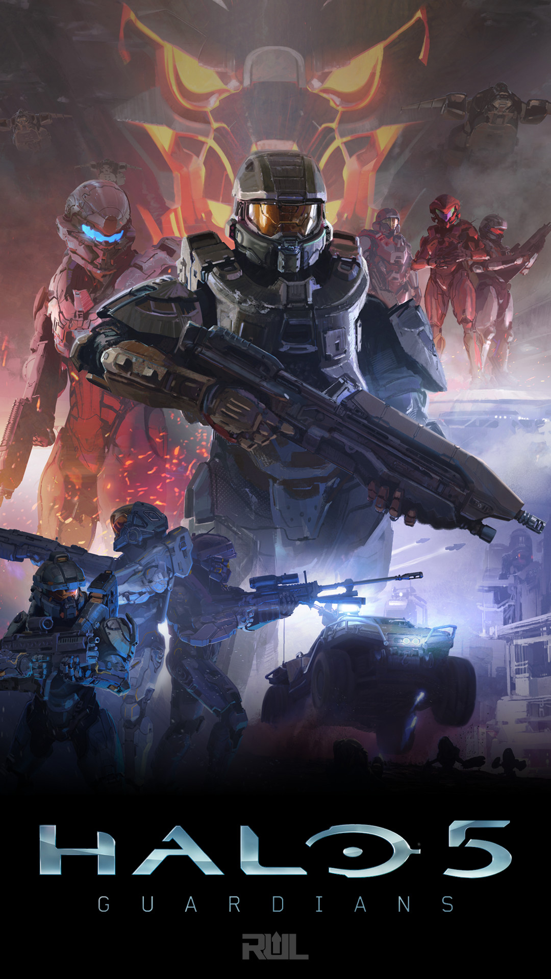 5031951 Halo 5 Iphone Full Hd Quality Wallpapers 1080×1920 - Halo 5 Guardians Art - HD Wallpaper 