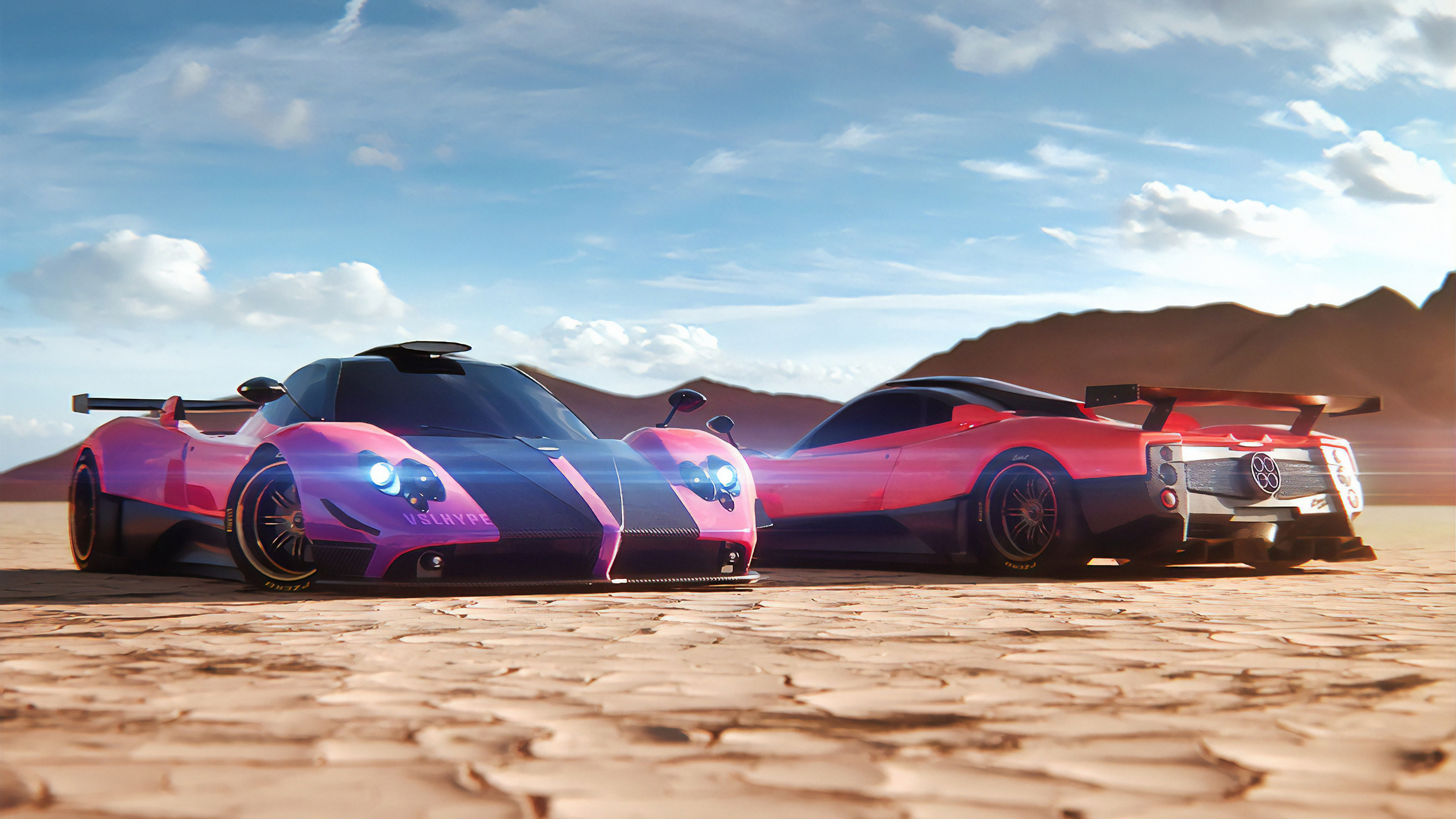 Pagani Zonda Squad - HD Wallpaper 