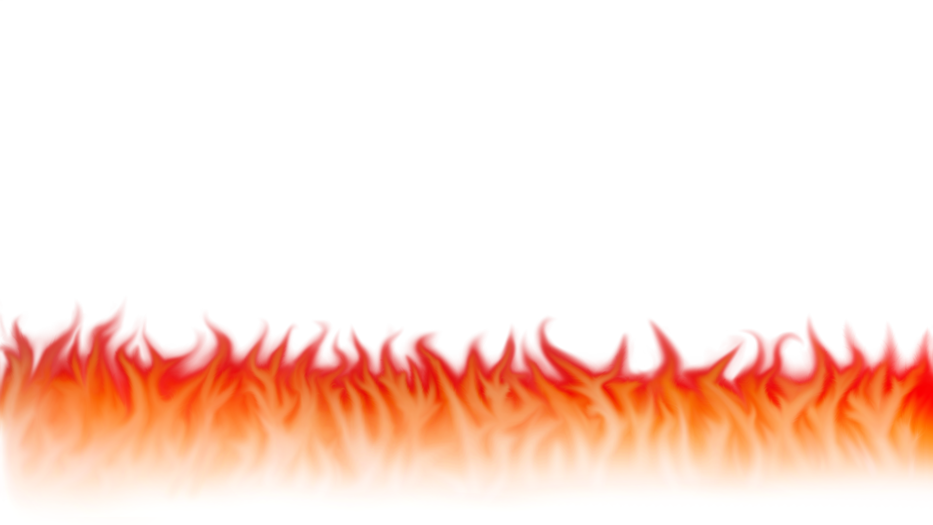 Flame Red Fire Heat Desktop Wallpaper - Red Fire Border Png - HD Wallpaper 