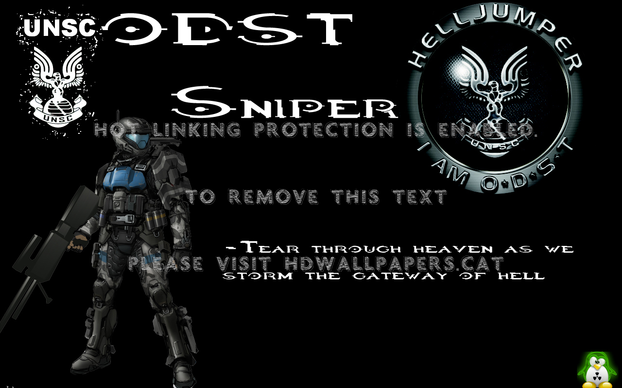 Odst Sniper Halo Games - Halo 3 Odst - HD Wallpaper 