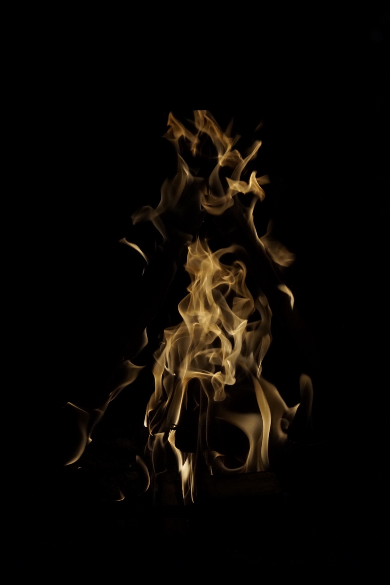 Wallpaper Fire, Flame, Smoke, Color, Dark Background - Fire Smoke Iphone Background - HD Wallpaper 