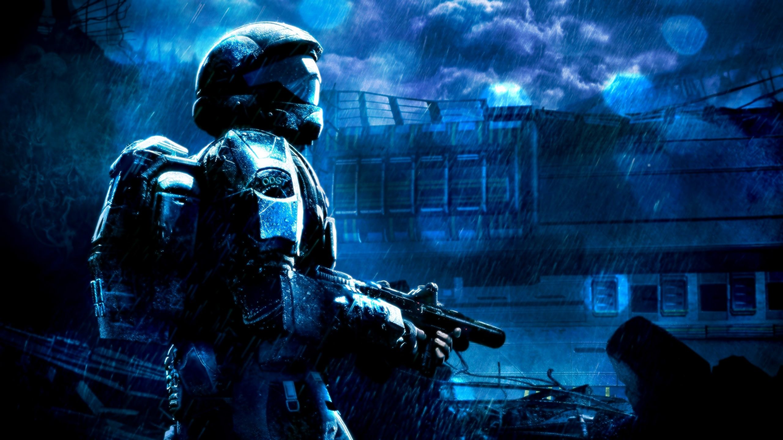 Halo 3 Odst Background - HD Wallpaper 