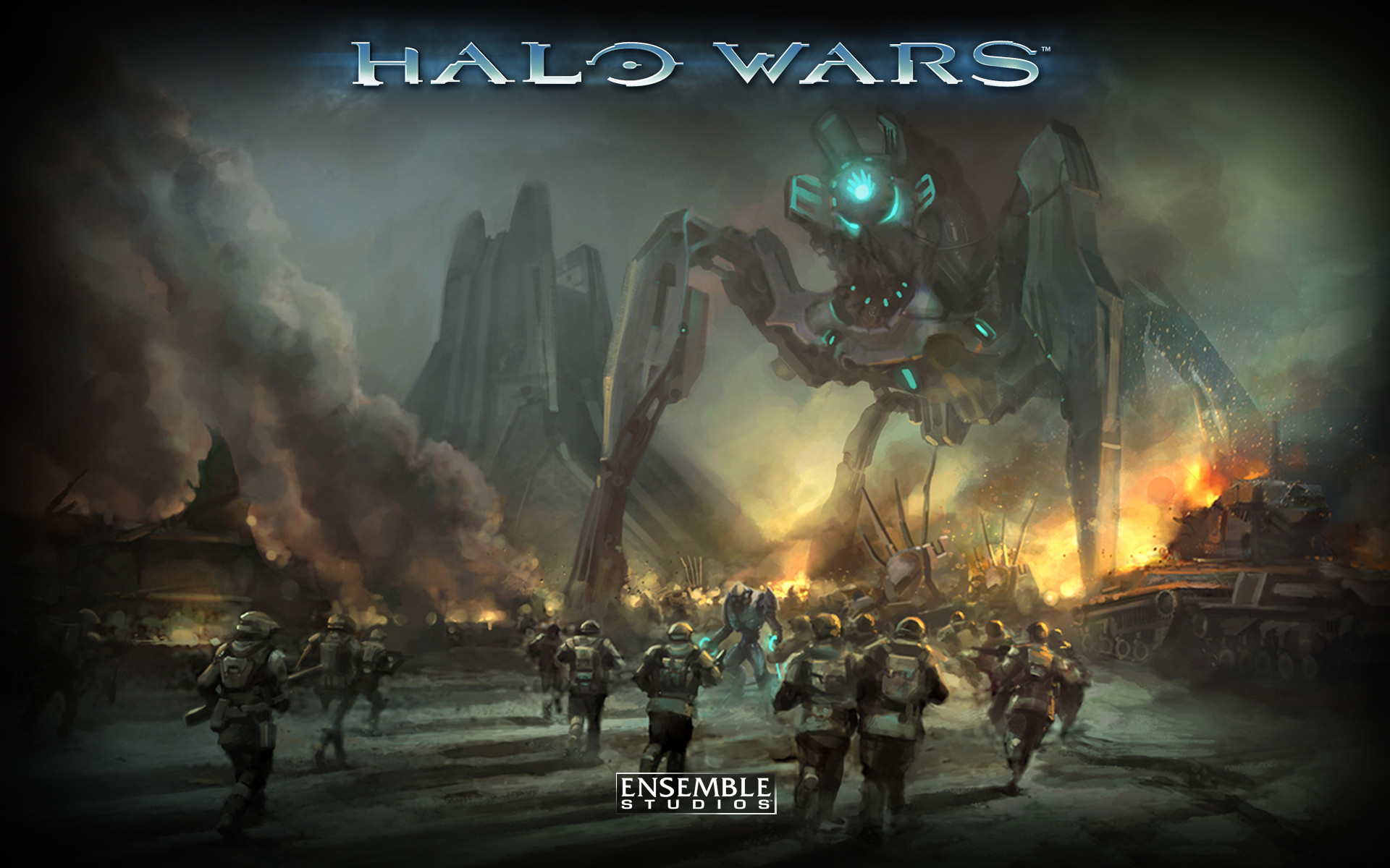 Halo Concept Art Wallpaper - Halo 3 Odst Concept Art - HD Wallpaper 