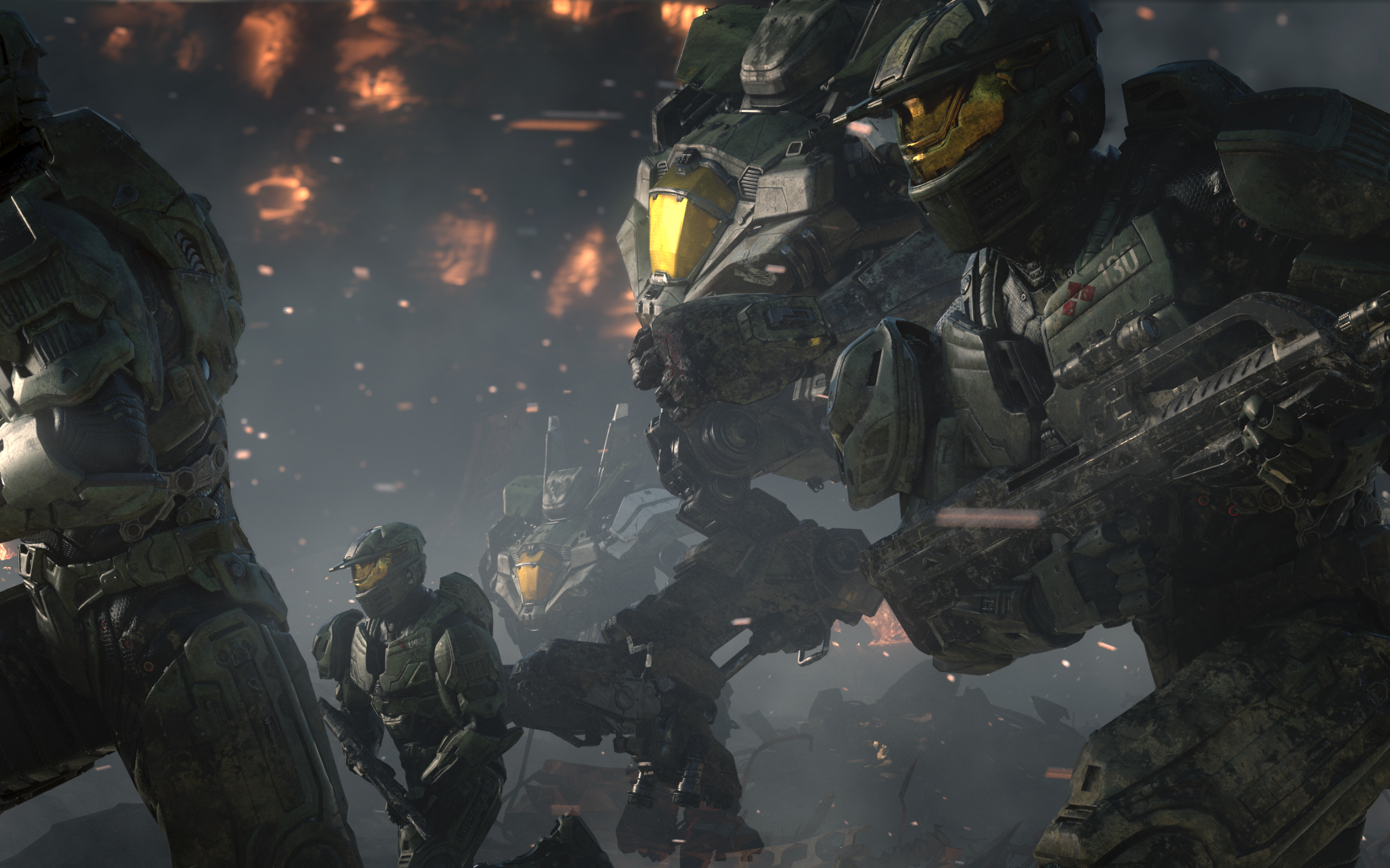 Halo Wars 2 Spartans - HD Wallpaper 