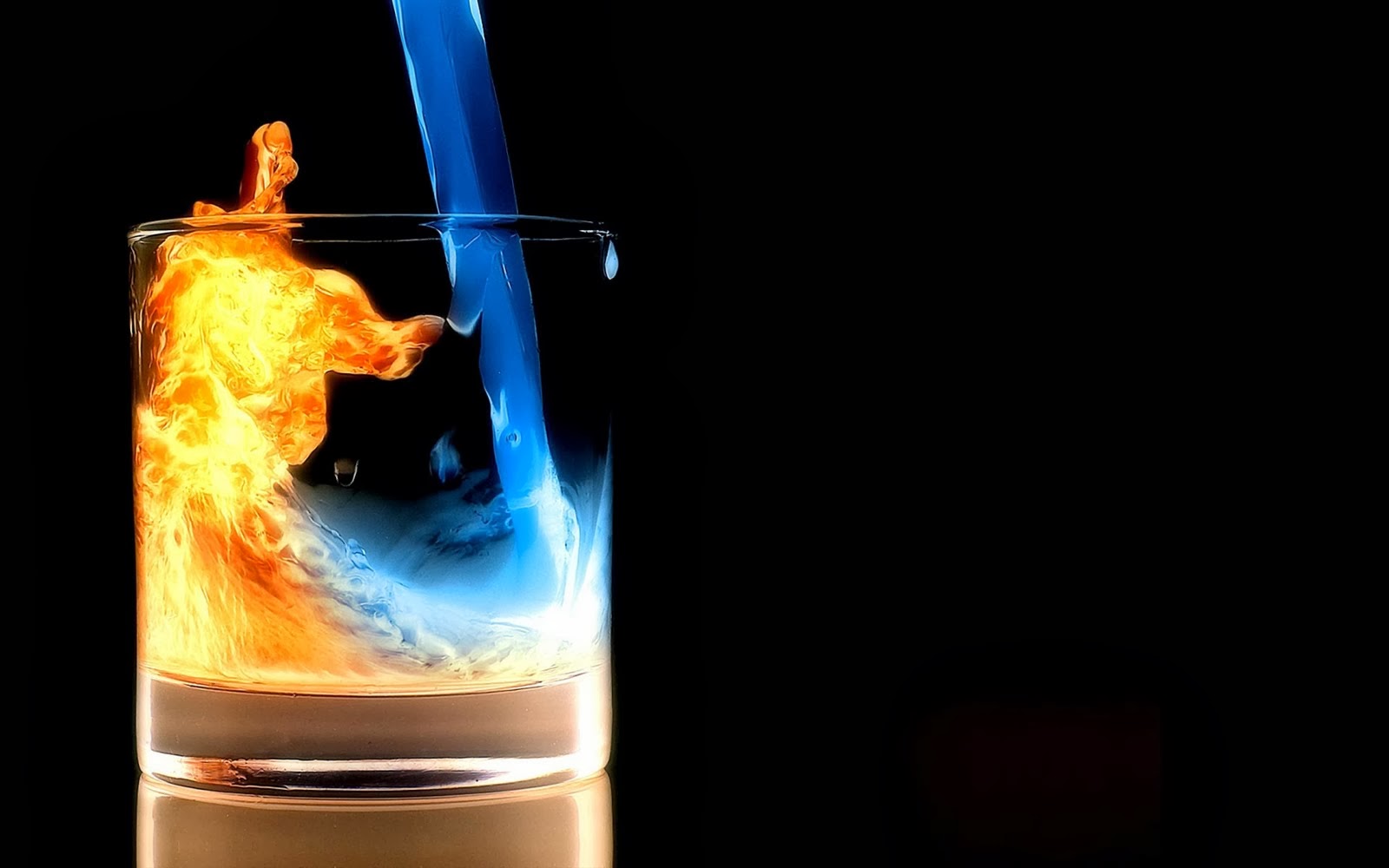 Black And Red Fire Wallpapers - Drink That Gives You Superpowers - HD Wallpaper 