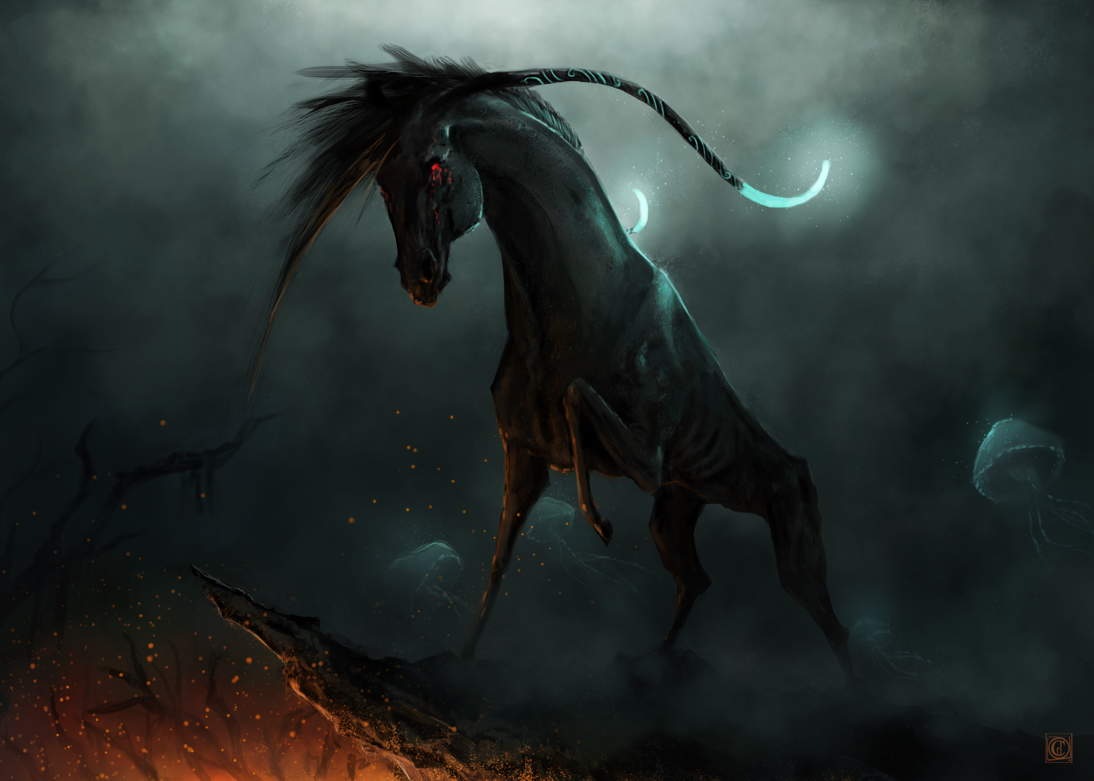 Magical Horse - HD Wallpaper 