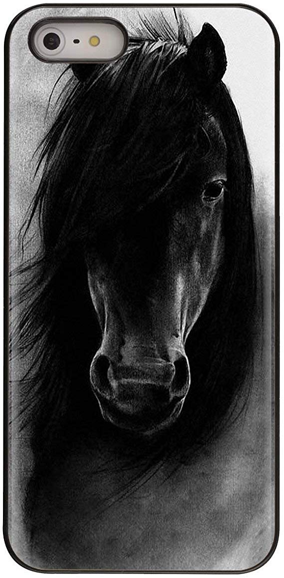 Wild Mustang Horse Drawing - HD Wallpaper 