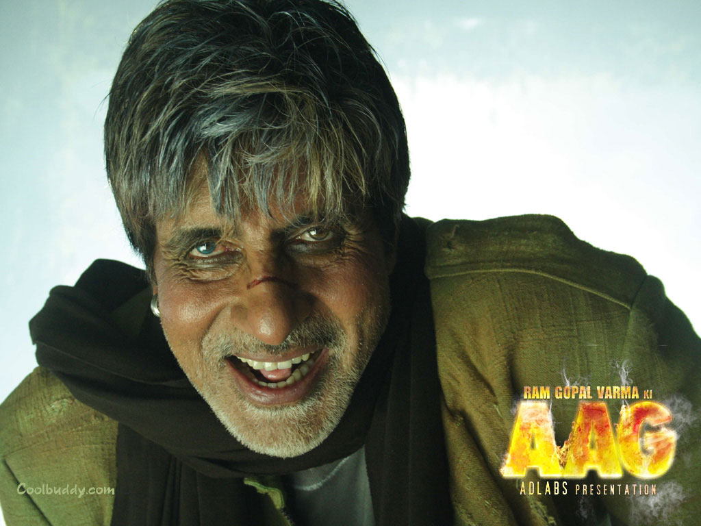 Amitabh Bachchan Ram Gopal Varma Ki Aag - HD Wallpaper 