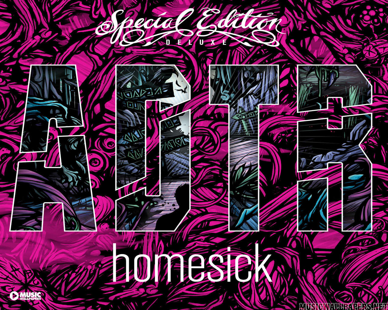 A Day To Remember Wallpaper A Rock Band Wallpapers - Adtr Homesick Special Edition - HD Wallpaper 
