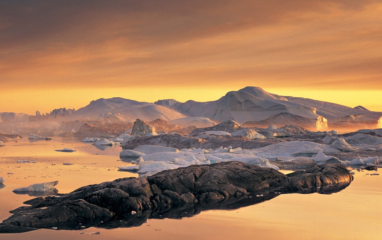 Disko Bay, Greenland Wallpapers - Grönland Natur Wallpaper Hd - HD Wallpaper 