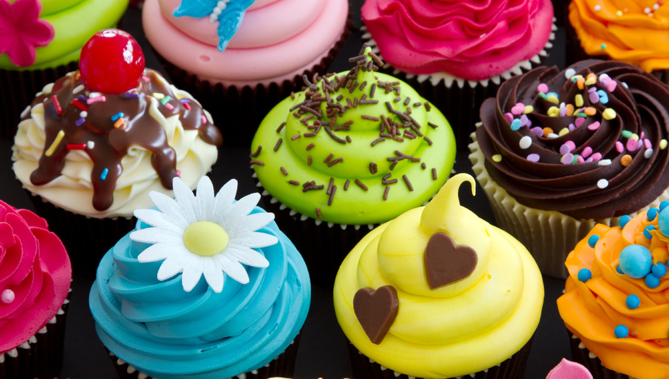 Cupcakes, Chocolate, Cuts, Sweet, Cream, Sweets Desktop - Full Hd Ice Cream - HD Wallpaper 