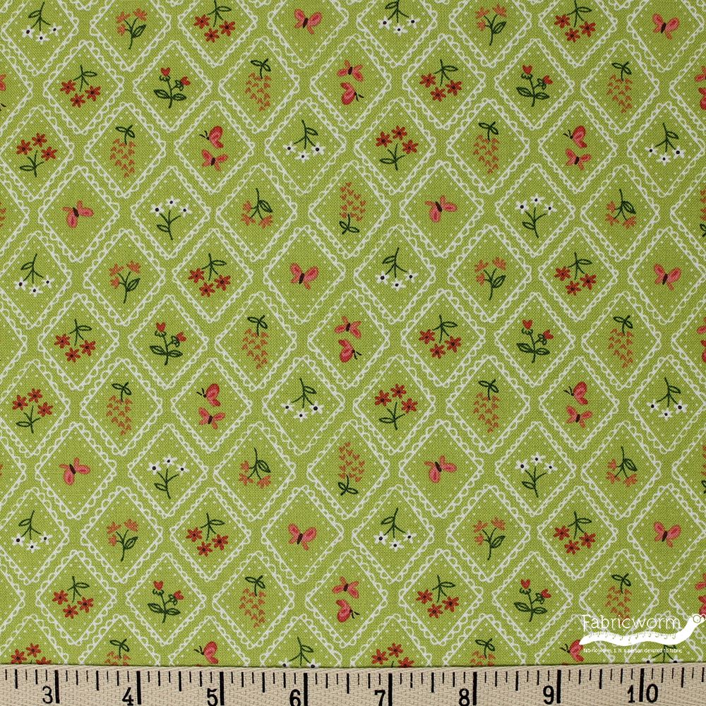 Stacy Iest Hsu For Moda, Home Sweet Home, Garden Cameo - Motif - HD Wallpaper 