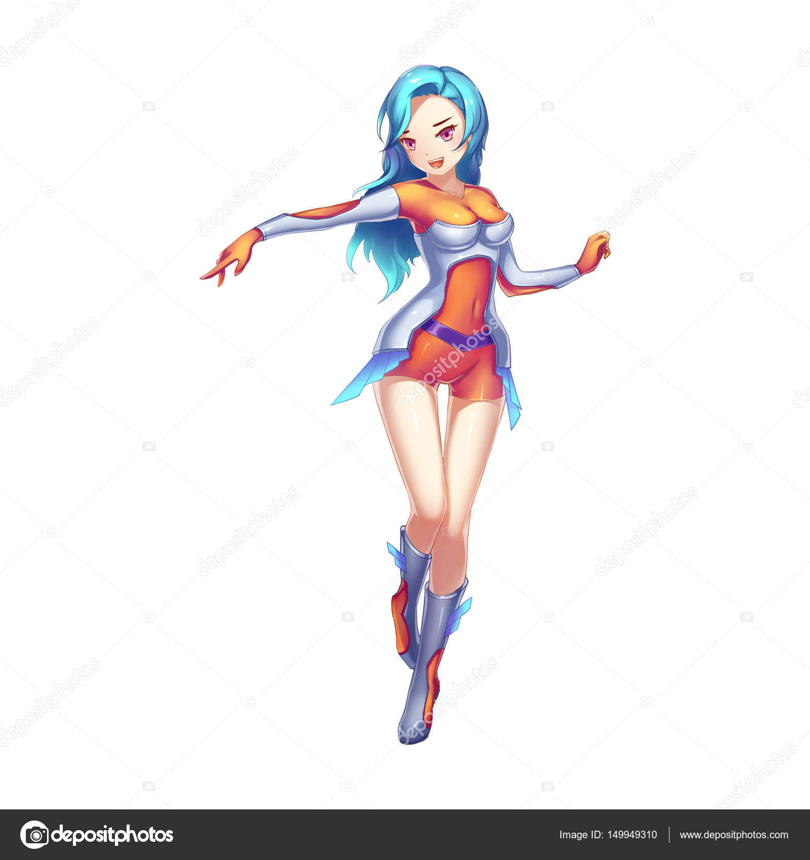 Cool Girl Characters - HD Wallpaper 