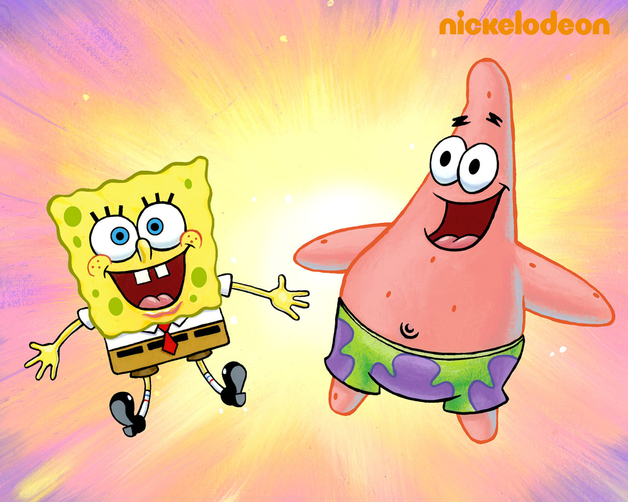 Spongebob And Patrick Painting - HD Wallpaper 