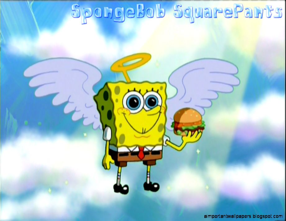 Funny Spongebob Wallpaper 1030 Hd Wallpapers In Cartoons - Spongebob Angel - HD Wallpaper 