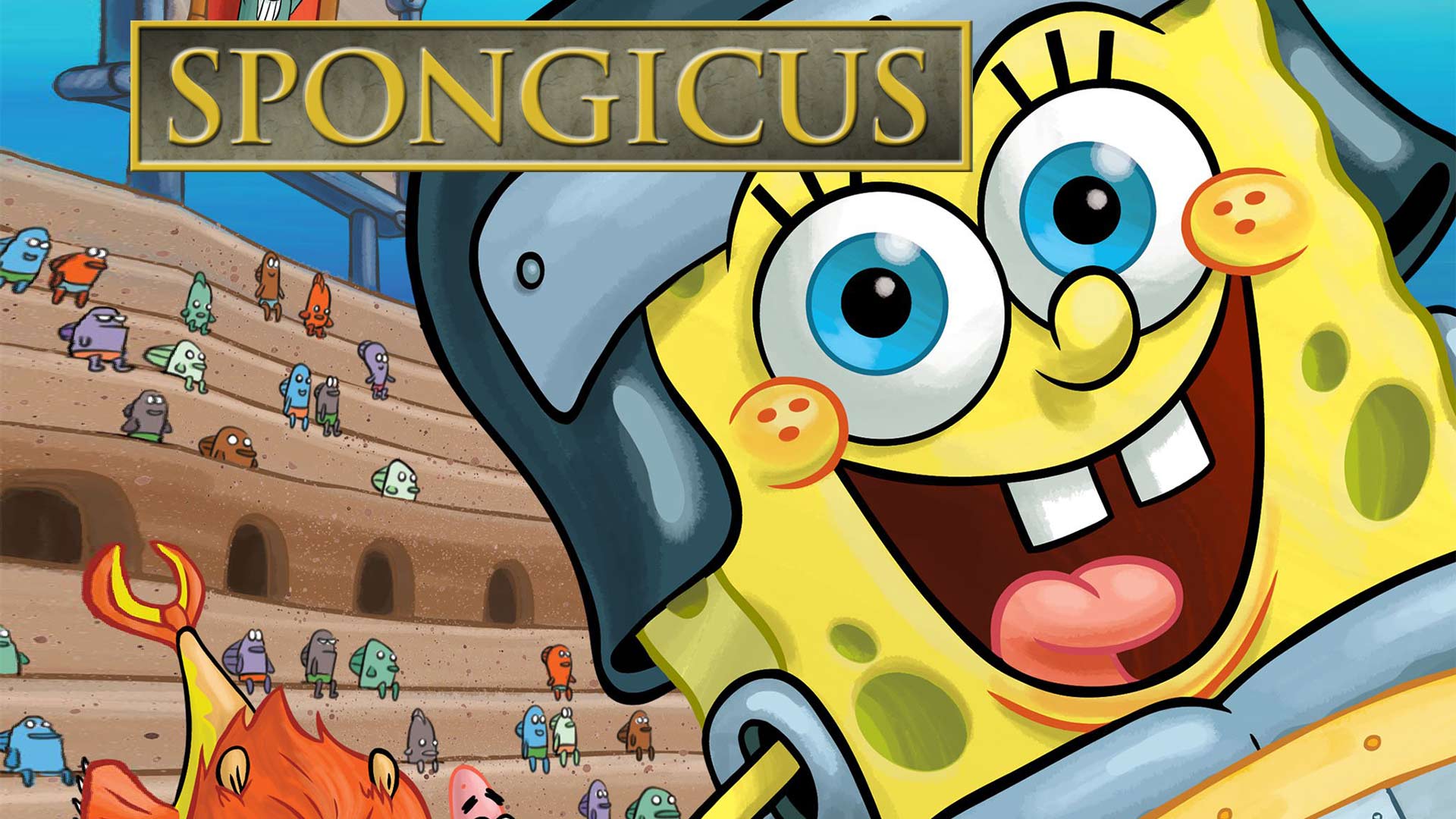 Spongebob Squarepants Spongicus Amazon - 1920x1080 Wallpaper - teahub.io