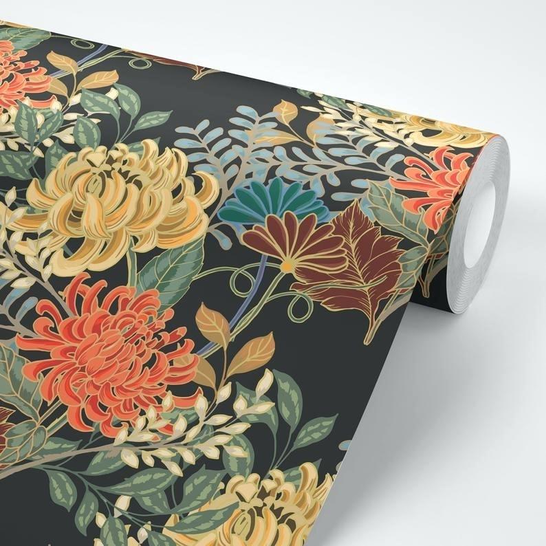 Autumn Flowers Wallpaper Image 0 Autumn Flowers Desktop - Chrysanths - HD Wallpaper 