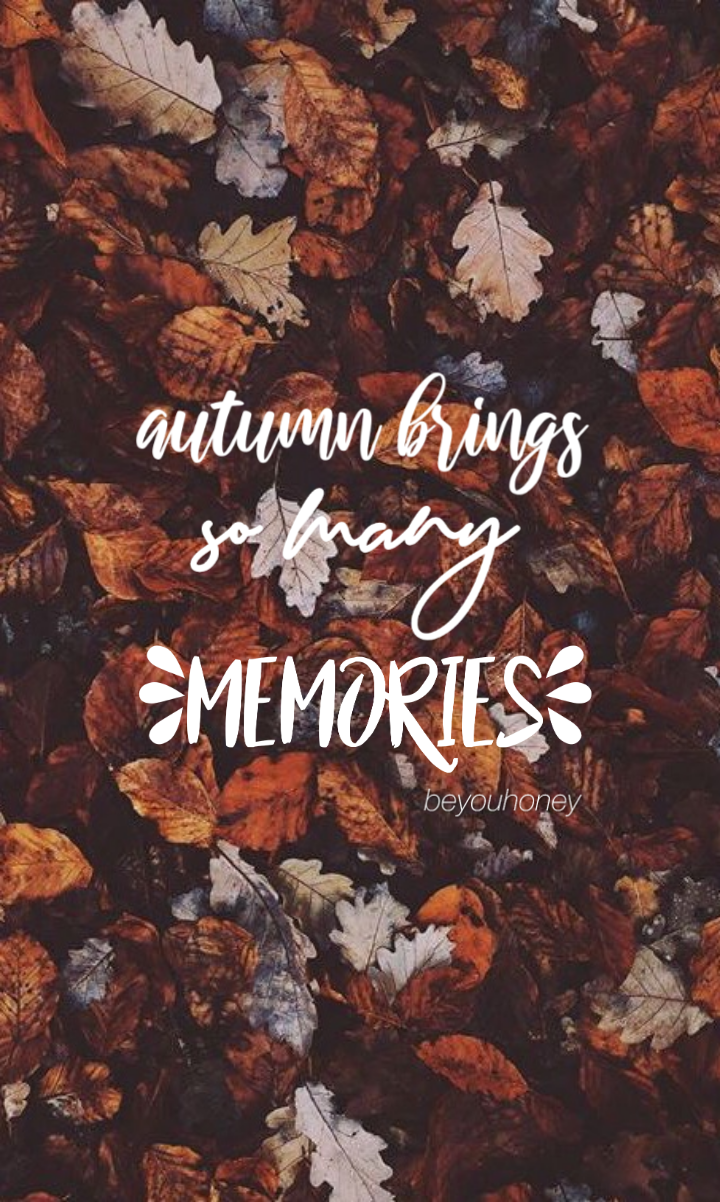 Autumn, Iphone, And Phone Image - Fall Leaves Background Aesthetic