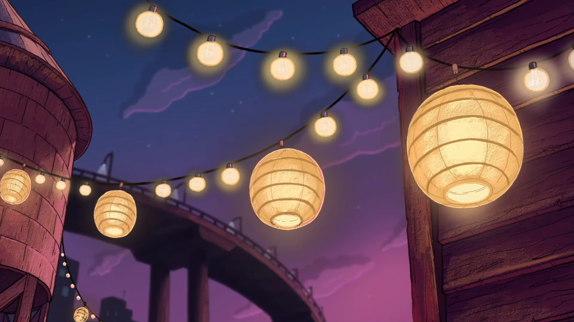 Hey Arnold Rooftop - HD Wallpaper 