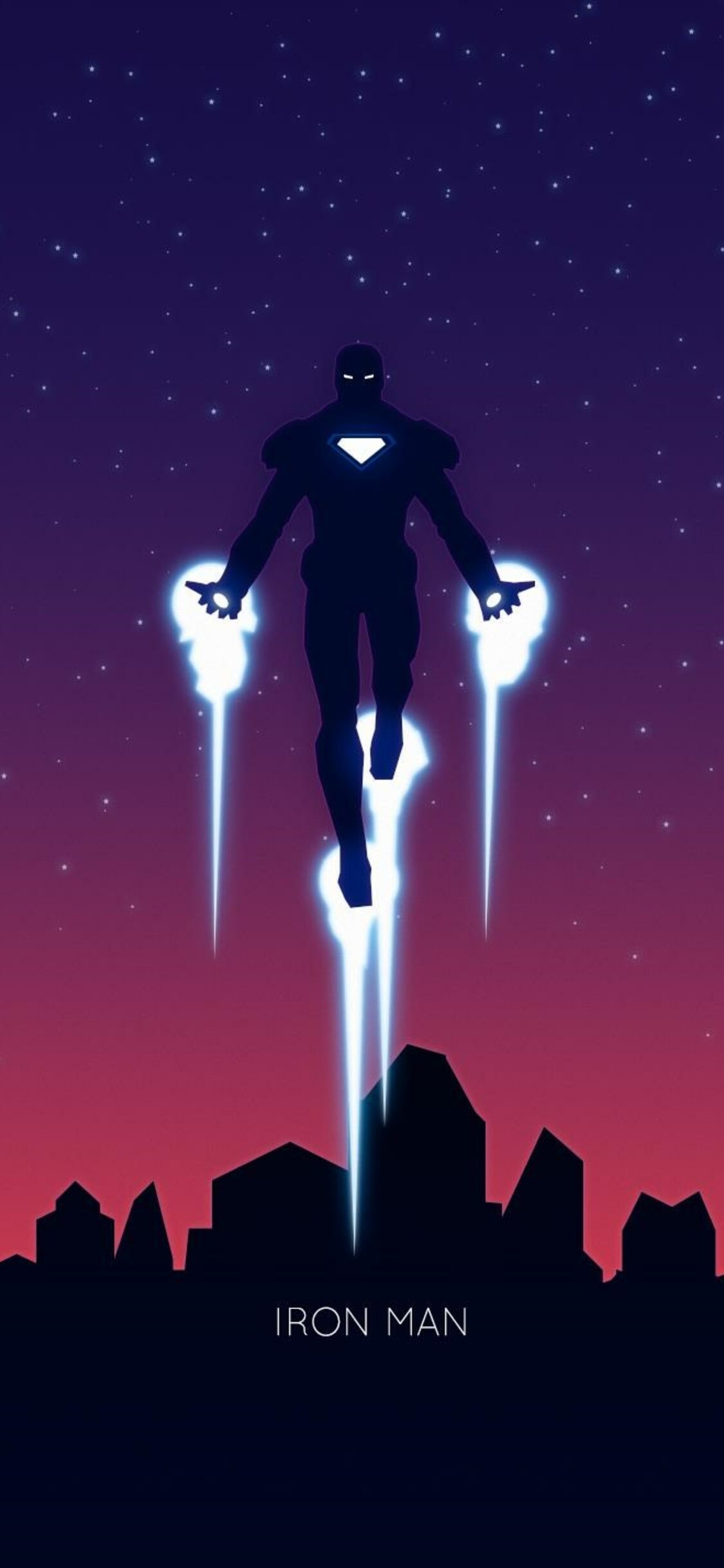 Minimalist Iphone 11 Wallpaper - Iron Man Iphone Background - HD Wallpaper 