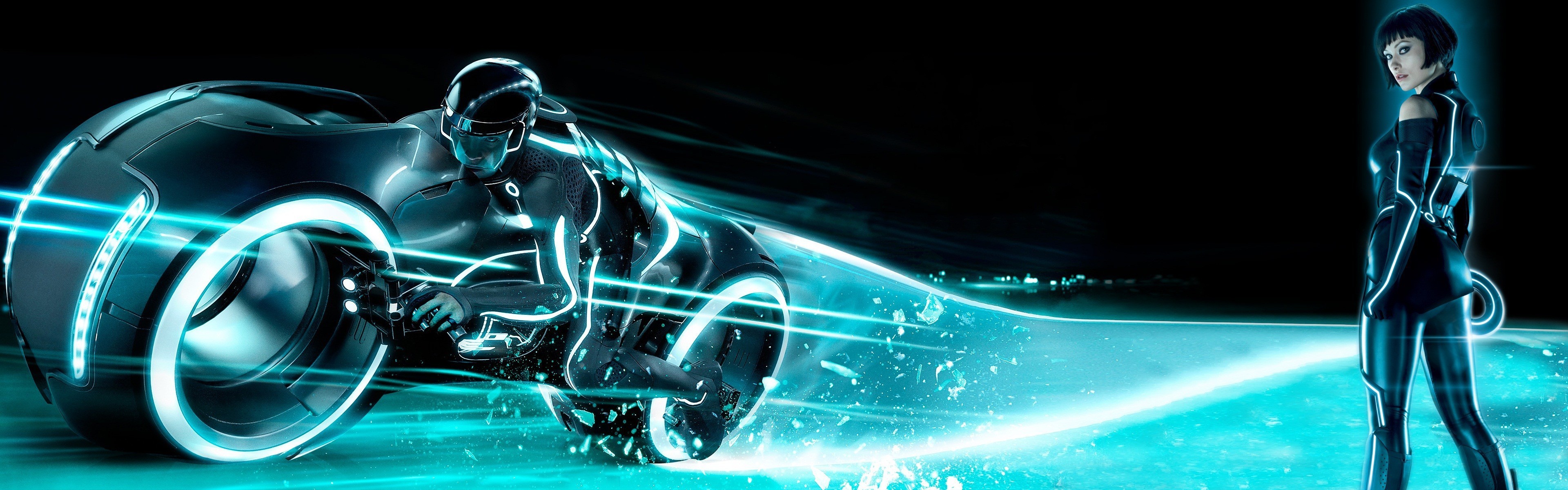 Olivia Wilde Tron Legacy Via Www - Tron Legacy - HD Wallpaper 