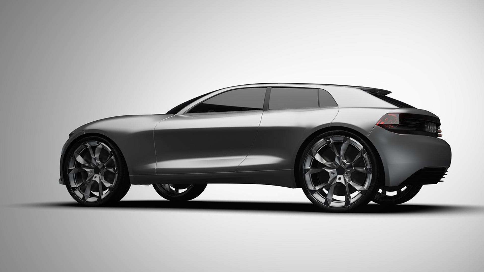 Grey Car Audi Q4 E-tron Wallpaper - Audi Q4 E Tron - HD Wallpaper 