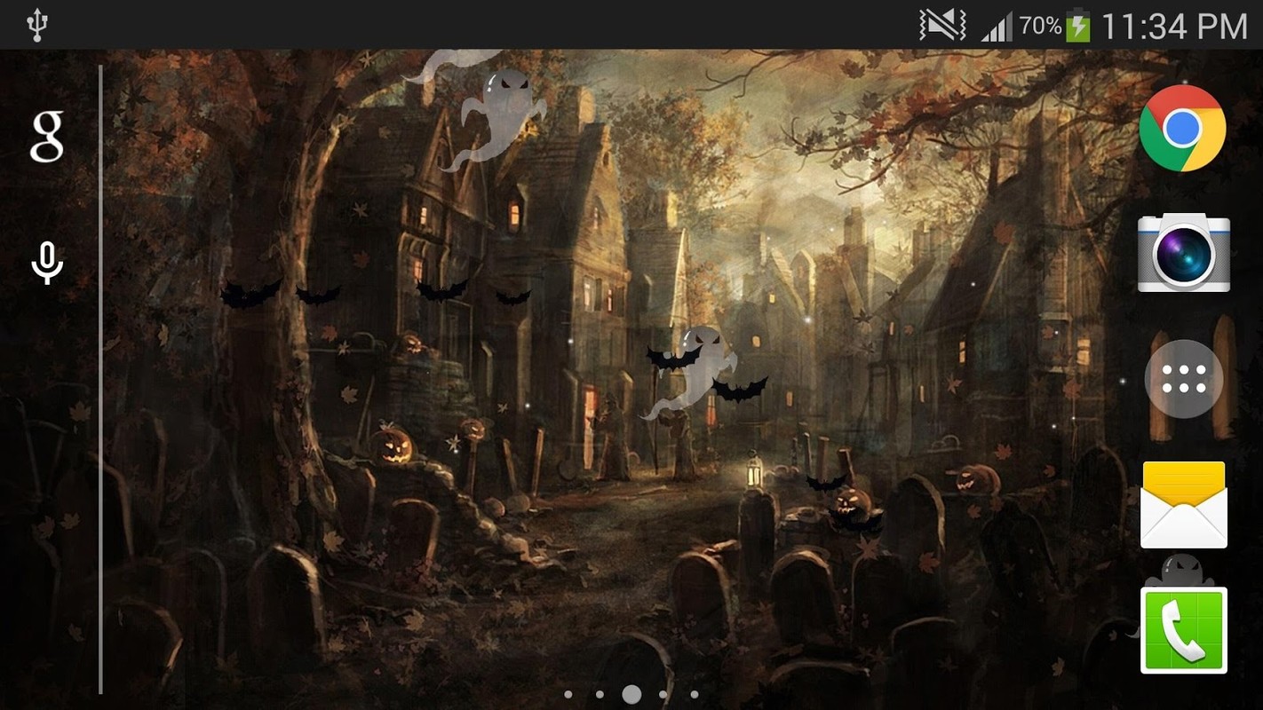 Halloween Scenery Halloween - HD Wallpaper 