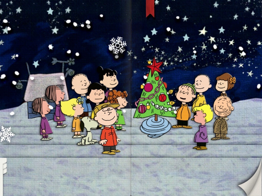 Animated Merry Christmas Charlie Brown - HD Wallpaper 